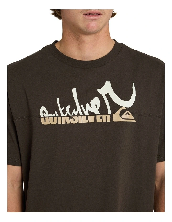 Young Spliced Oversized T-Shirt image 4