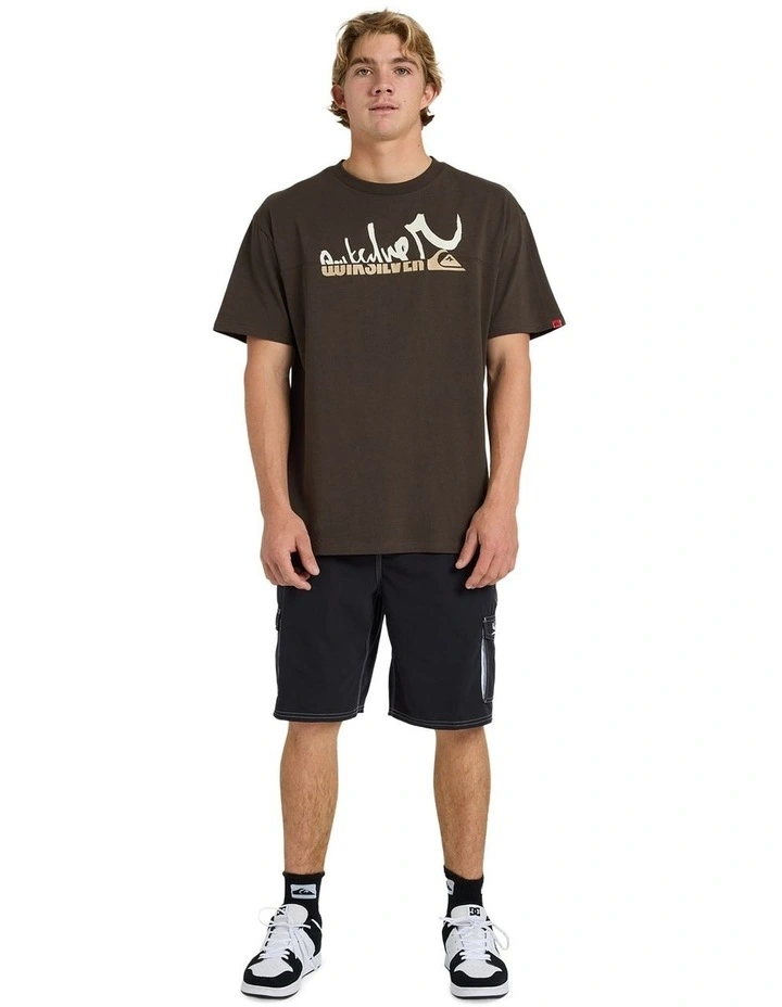 Young Spliced Oversized T-Shirt image 5