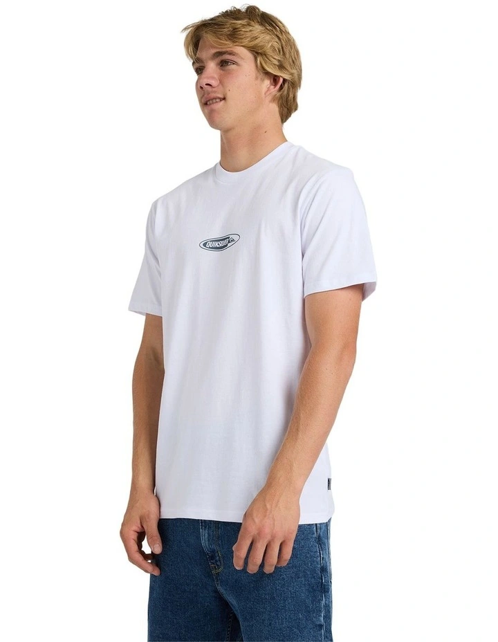 Disk T-Shirt in White image 3