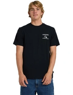 Retro Arch T-Shirt in Black