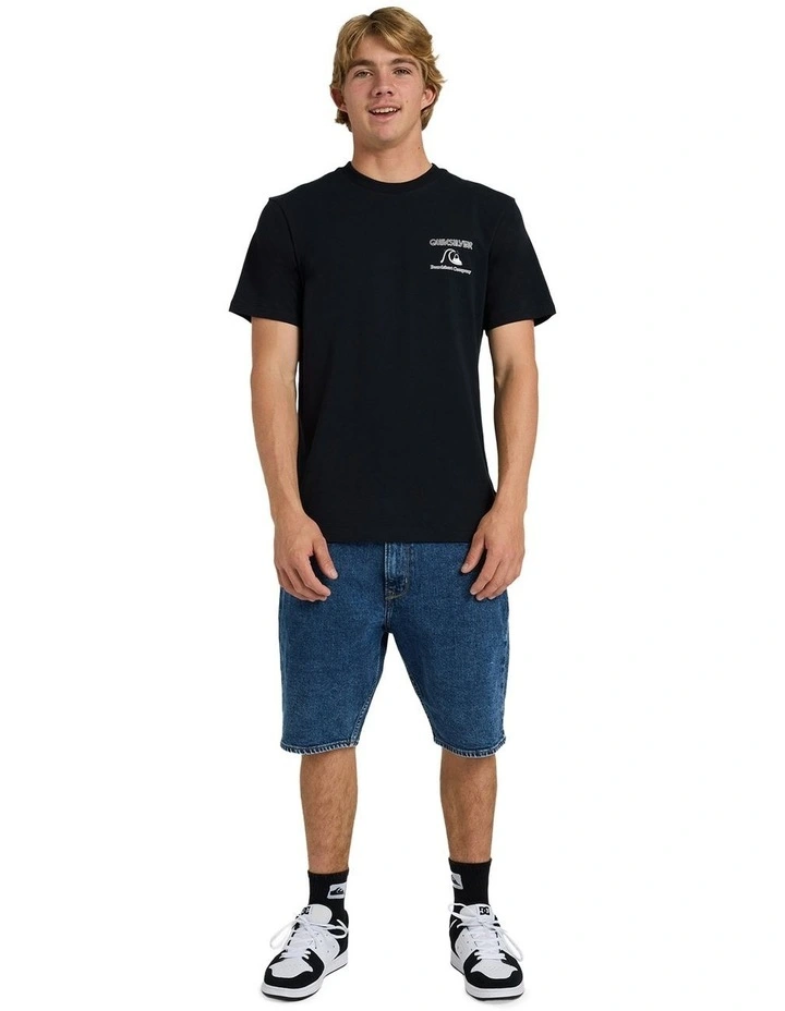Retro Arch T-Shirt in Black image 5