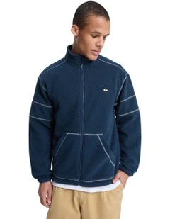 Clean Coast Fleece Jacket in Dark Navy