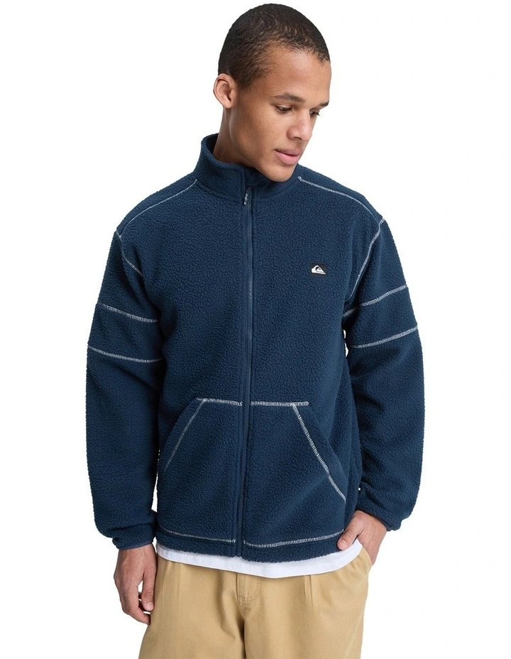 Clean Coast Fleece Jacket in Dark Navy image 1
