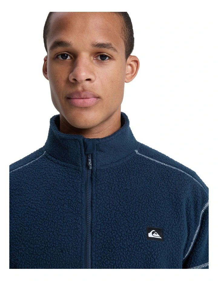 Clean Coast Fleece Jacket in Dark Navy image 4