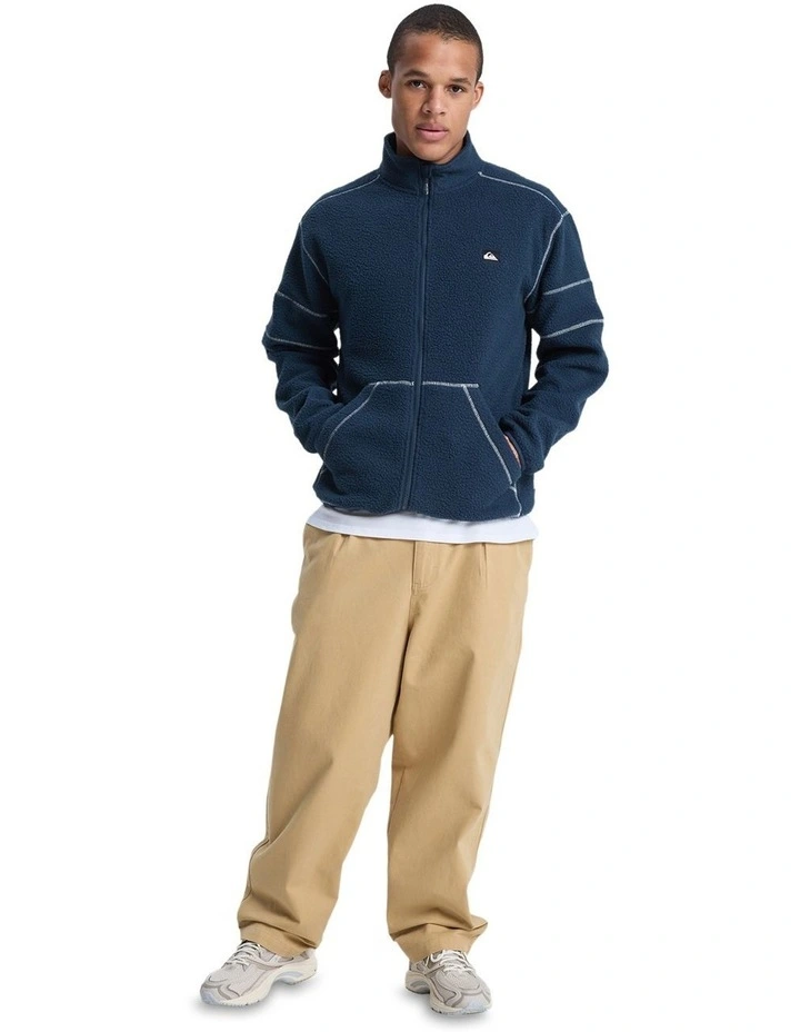 Clean Coast Fleece Jacket in Dark Navy image 5