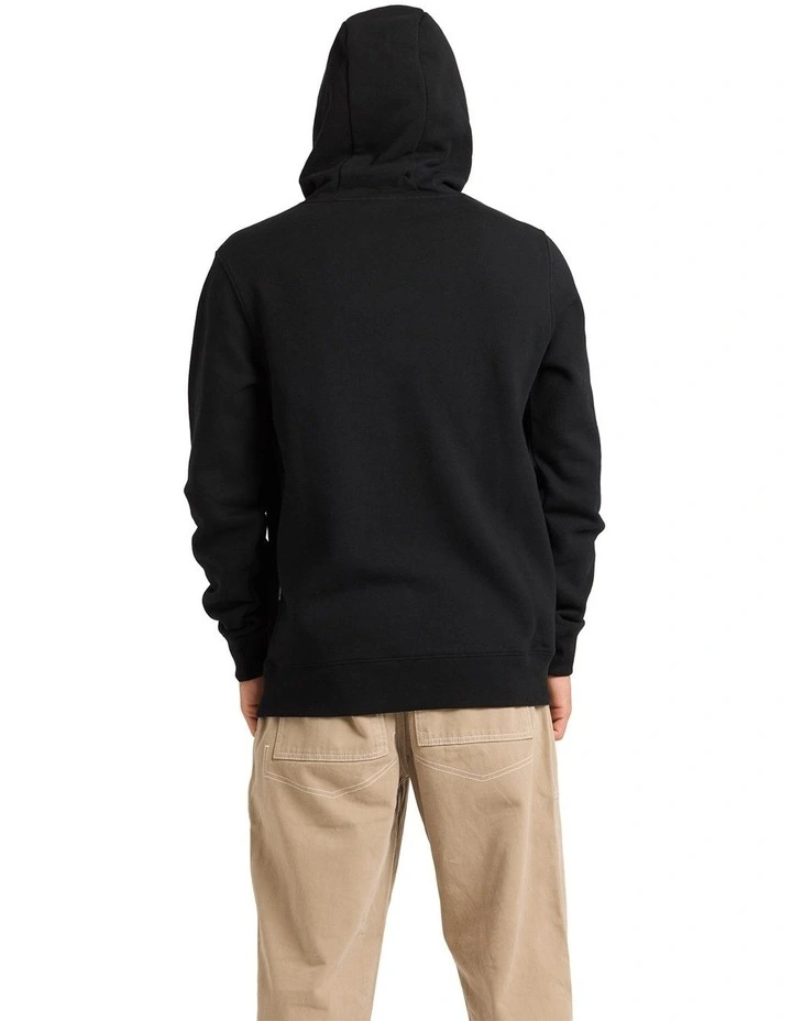 Comp Logo Pullover Hoodie in Black image 2