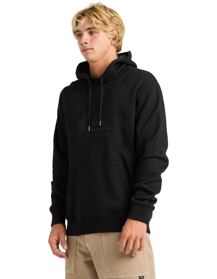 Comp Logo Pullover Hoodie in Black image 3