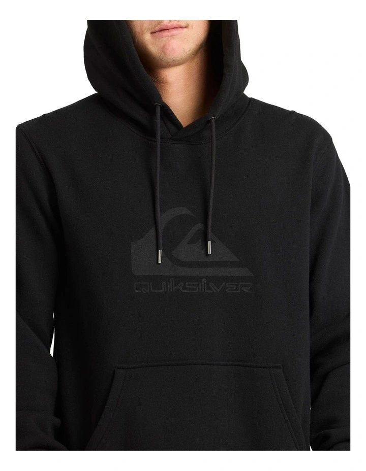 Comp Logo Pullover Hoodie in Black image 4
