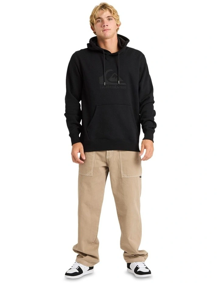 Comp Logo Pullover Hoodie in Black image 5