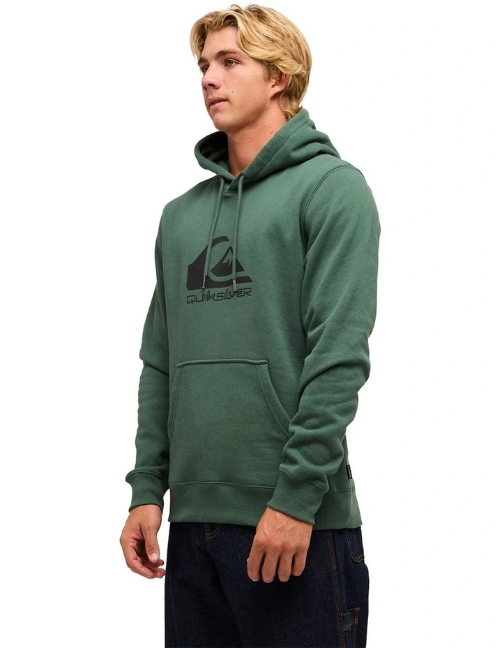 Comp Logo Pullover Hoodie in Green image 3