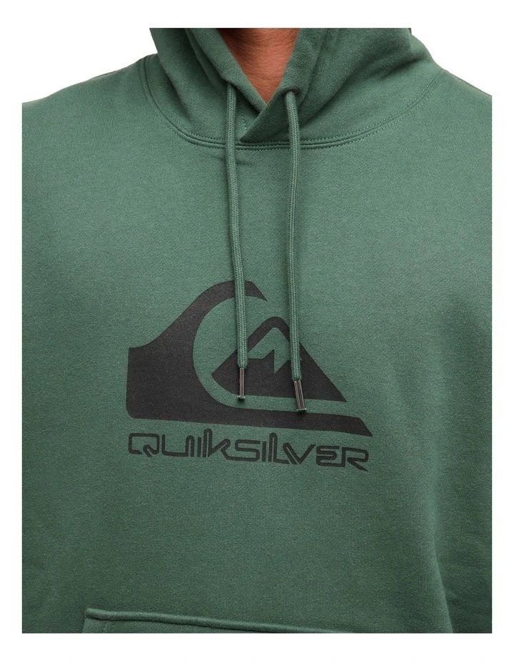Comp Logo Pullover Hoodie in Green image 4