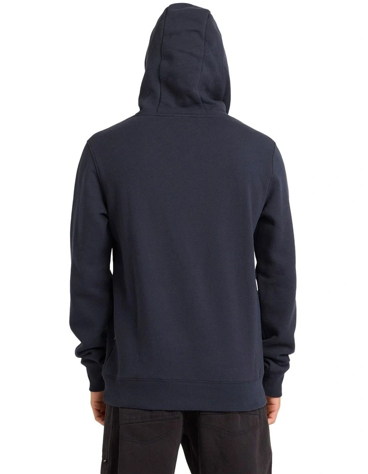 Comp Logo Pullover Hoodie in Dark Navy image 2
