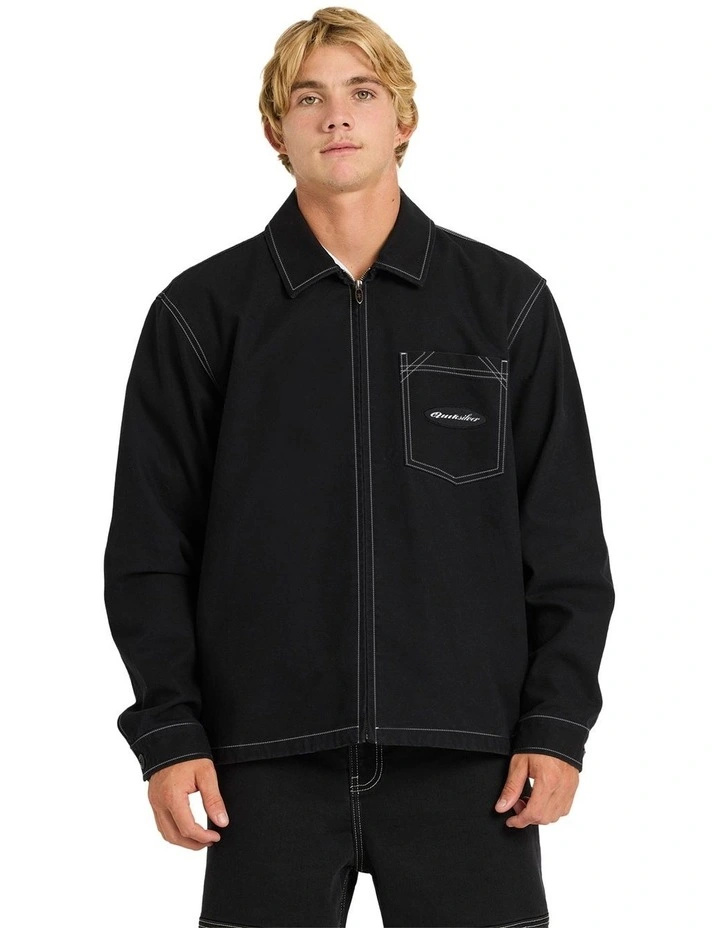 Mercury Coach Jacket in Black image 1