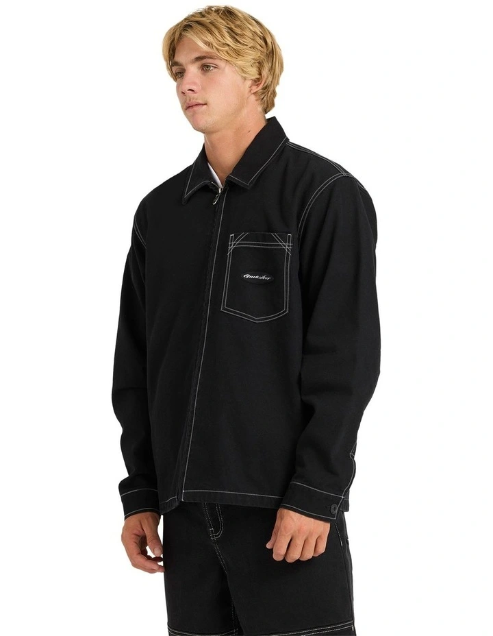 Mercury Coach Jacket in Black image 3