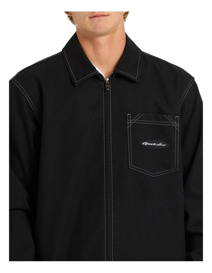 Mercury Coach Jacket in Black image 4