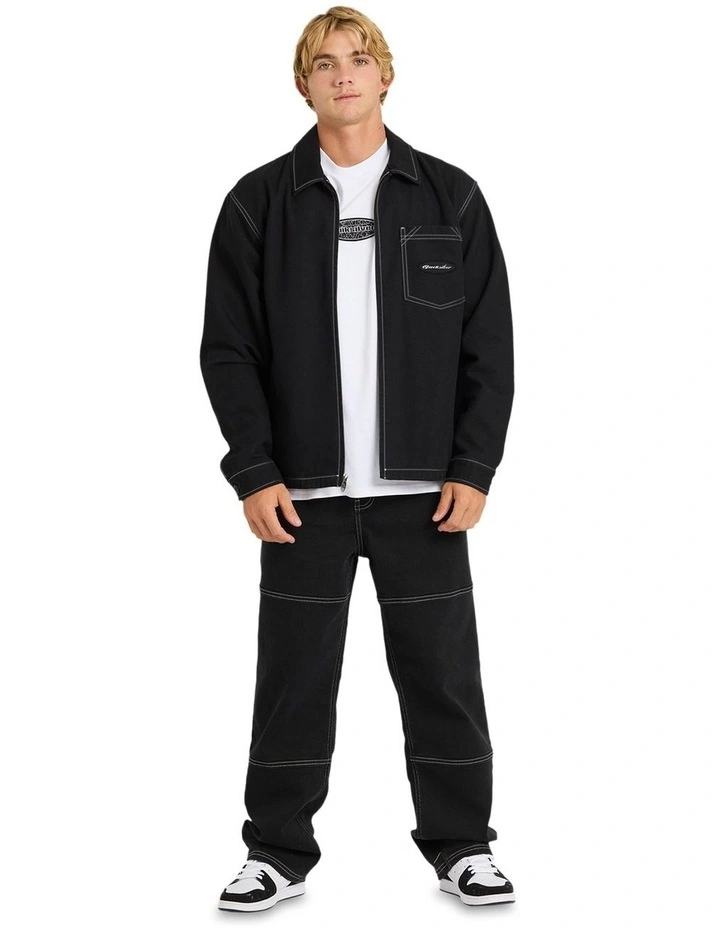 Mercury Coach Jacket in Black image 5