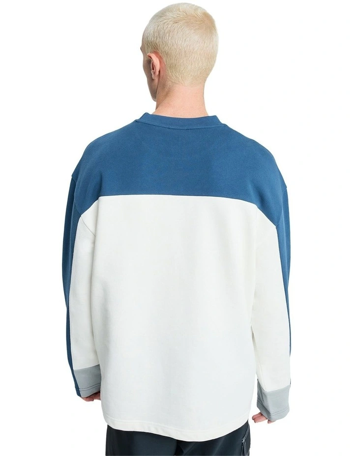 YG Factor Crew Neck in White image 2