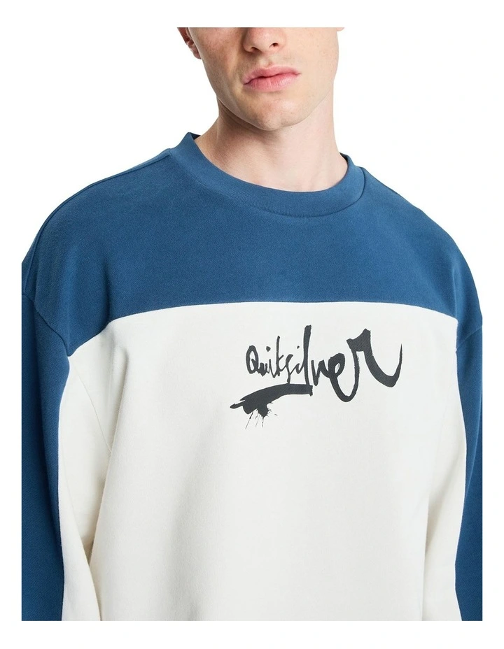 YG Factor Crew Neck in White image 3