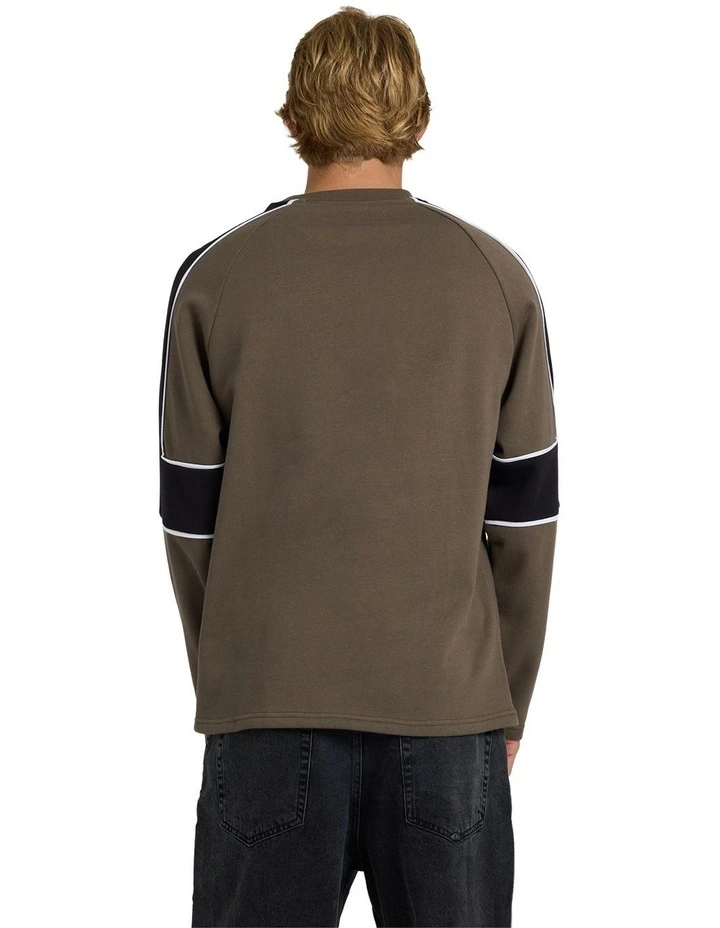 Lines Panel Crew Neck image 2