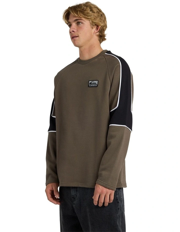 Lines Panel Crew Neck image 3