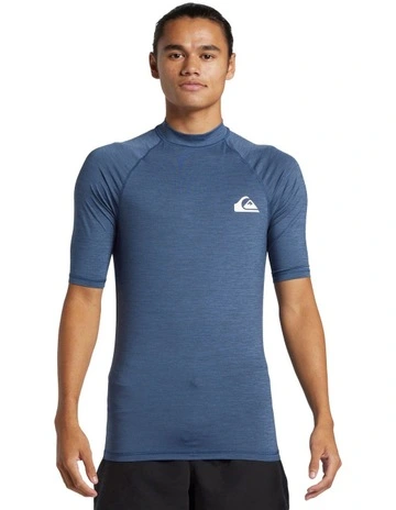 Everyday Upf50 Short Sleeve Surf Tee in Vintage Indigo Heath
