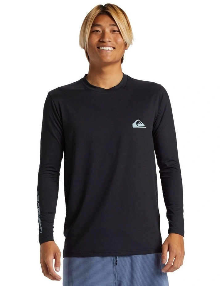 Everyday Surf Long Sleeve Tee in Black image 1