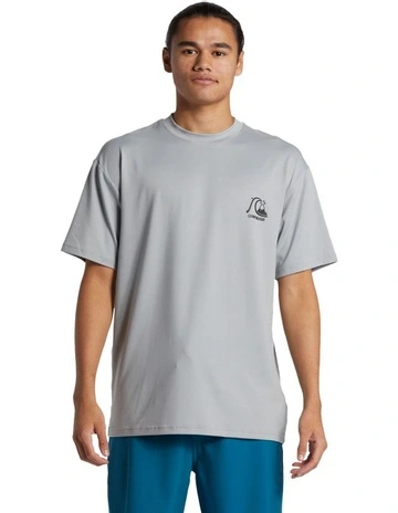 Dna Bubble Logo Surf Tee in Quarry