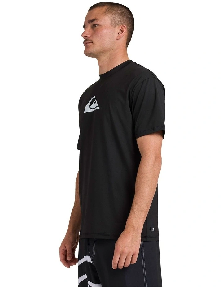 Solid Streak Short Sleeve in Black image 3