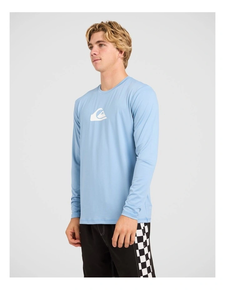 Solid Streak Long Sleeve Surf Shirt image 3