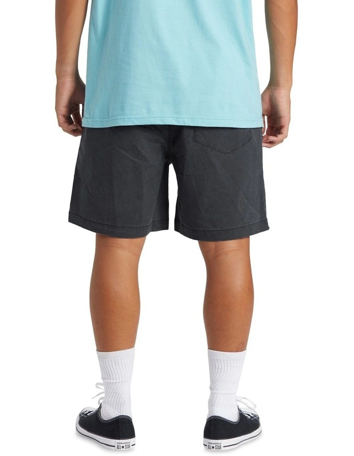 Taxer Shorts in Khaki image 2