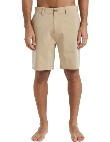 Union Heather Amphibian Shorts 19 Inch in Cream