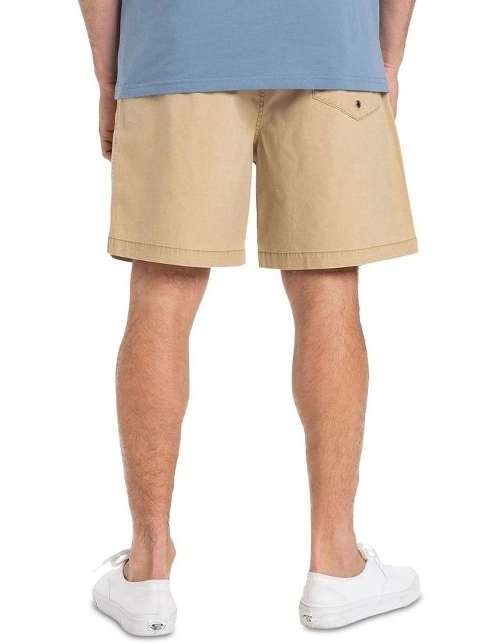 Taxer Walk Shorts in Beige image 2