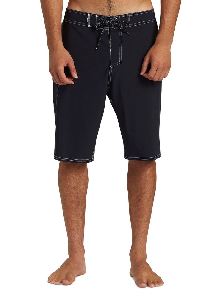 Saturn Solid 21 Boardshort in Black