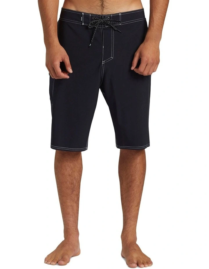 Saturn Solid 21 Boardshort in Black image 1