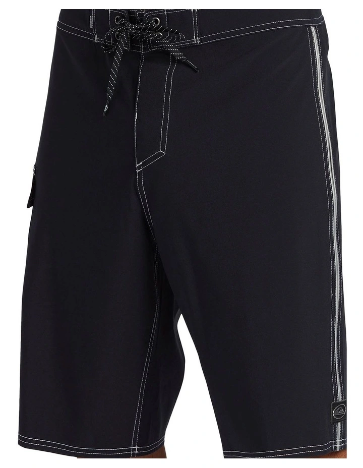 Saturn Solid 21 Boardshort in Black image 4