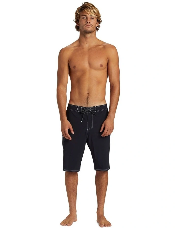 Saturn Solid 21 Boardshort in Black image 5