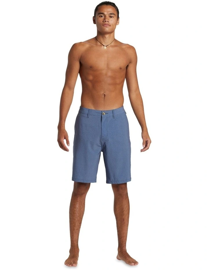 Union Heather Amphibian 20 Hybrid Shorts in Vintage Indigo image 1