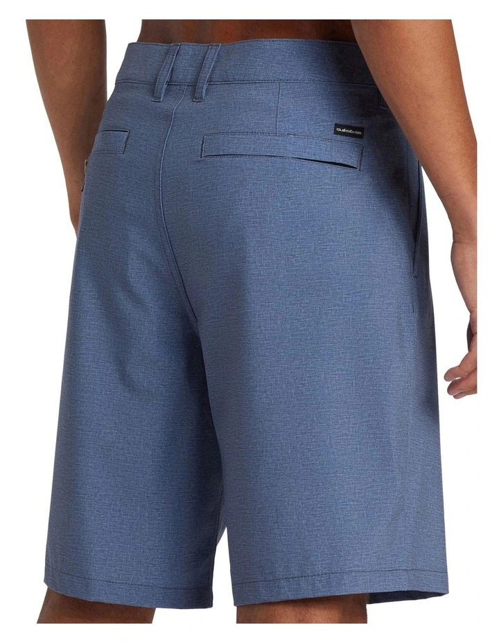 Union Heather Amphibian 20 Hybrid Shorts in Vintage Indigo image 2