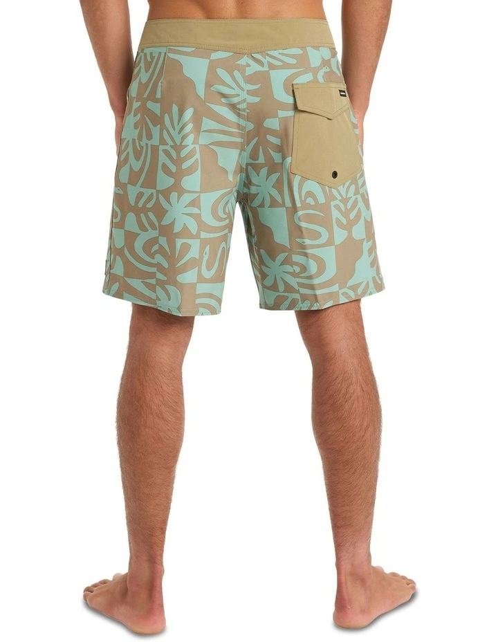 Surfsilk Straight Leg 18 Shorts in Granite Green image 2