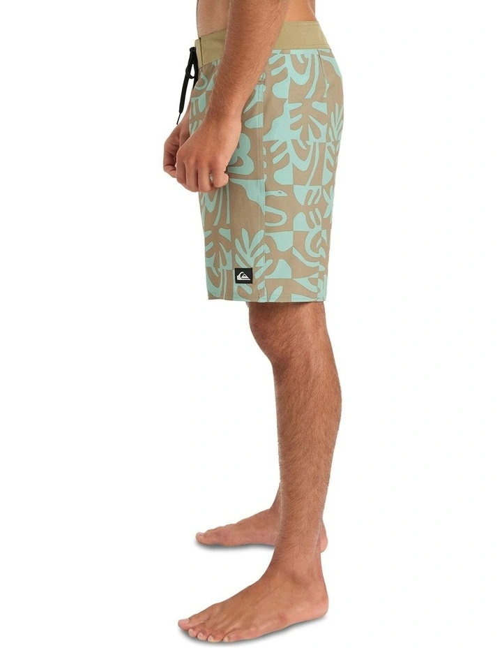 Surfsilk Straight Leg 18 Shorts in Granite Green image 3