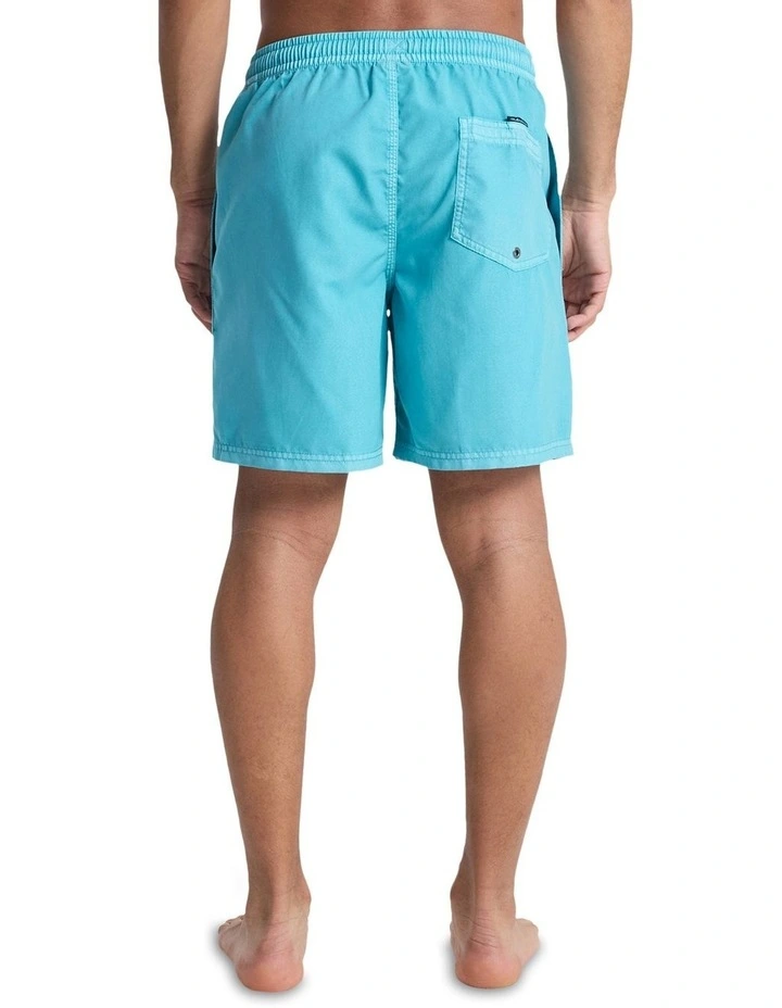 Surfwash 17 Inch Swim Shorts in Aqua Blue image 2