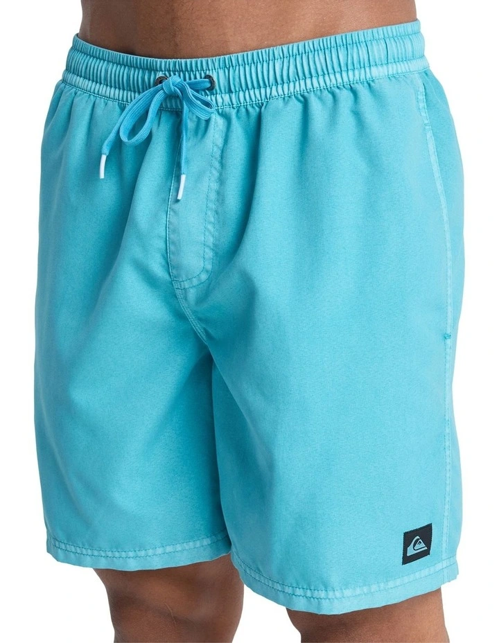 Surfwash 17 Inch Swim Shorts in Aqua Blue image 4