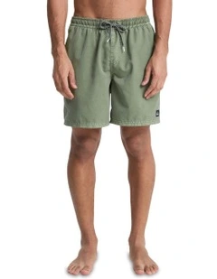 Surfwash 17 Inch Swim Shorts in Green