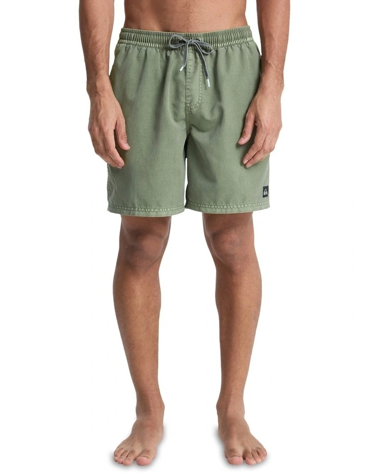 Surfwash 17 Inch Swim Shorts in Green image 1