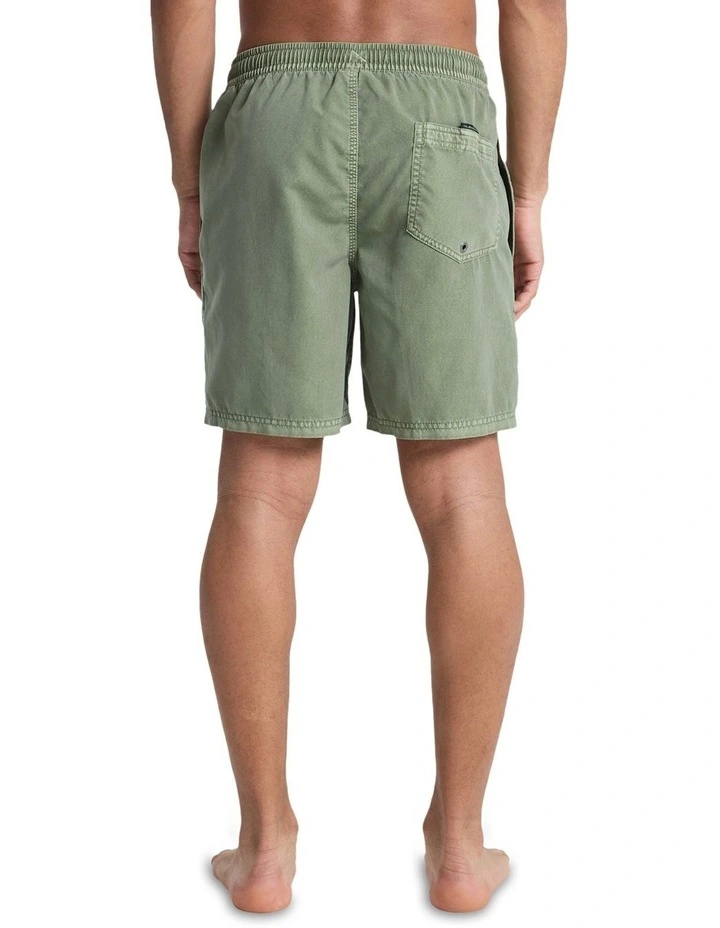 Surfwash 17 Inch Swim Shorts in Green image 2