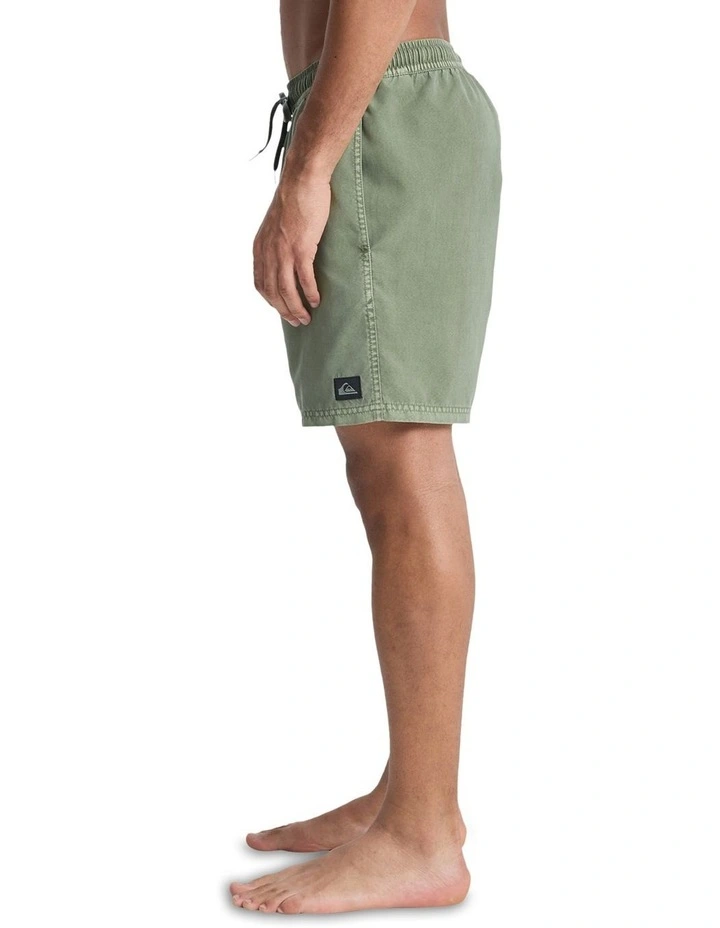 Surfwash 17 Inch Swim Shorts in Green image 3