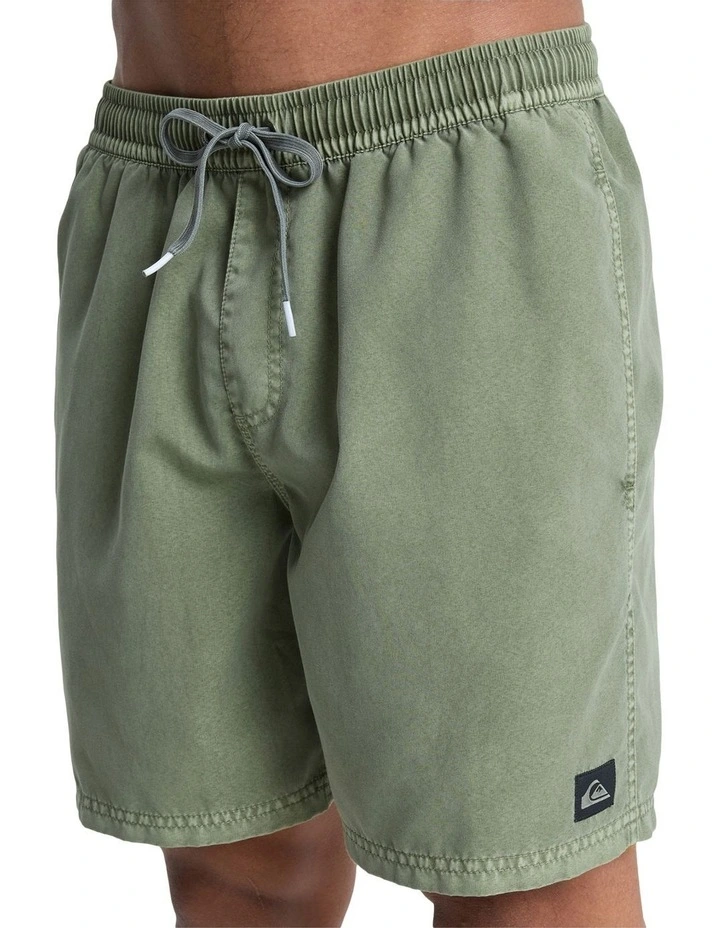 Surfwash 17 Inch Swim Shorts in Green image 4