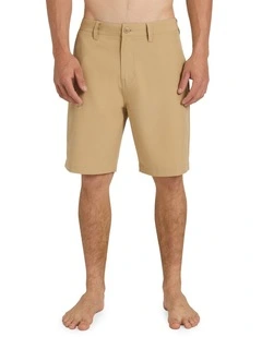 Union Amphibian 20 Hybrid Shorts in Khaki