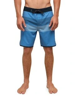 Surfsilk Scallop 18 Inch Boardshorts in Quiet Harbor Tijuana