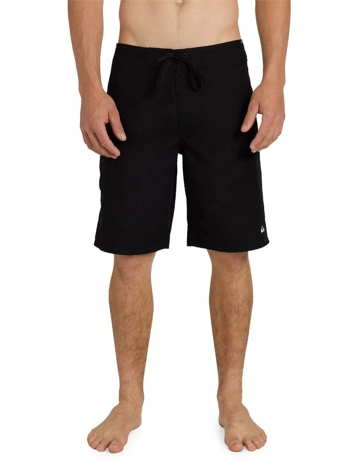 Everyday Solid 20 Inch Boardshorts in Black image 1